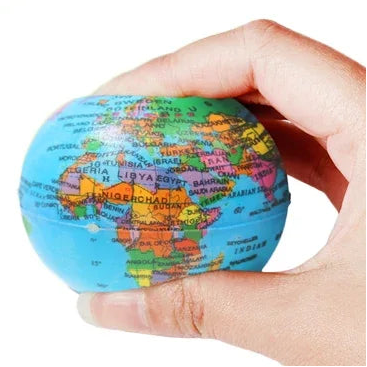 Earth Globe Ball Squishy