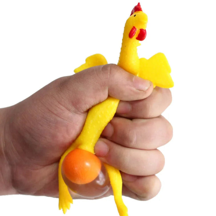 Funny Laying Egg Chicken Squishy