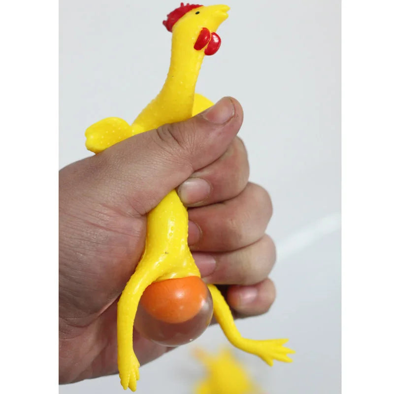 Funny Laying Egg Chicken Squishy