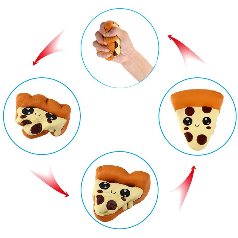 Cute Slice Pizza Squishy
