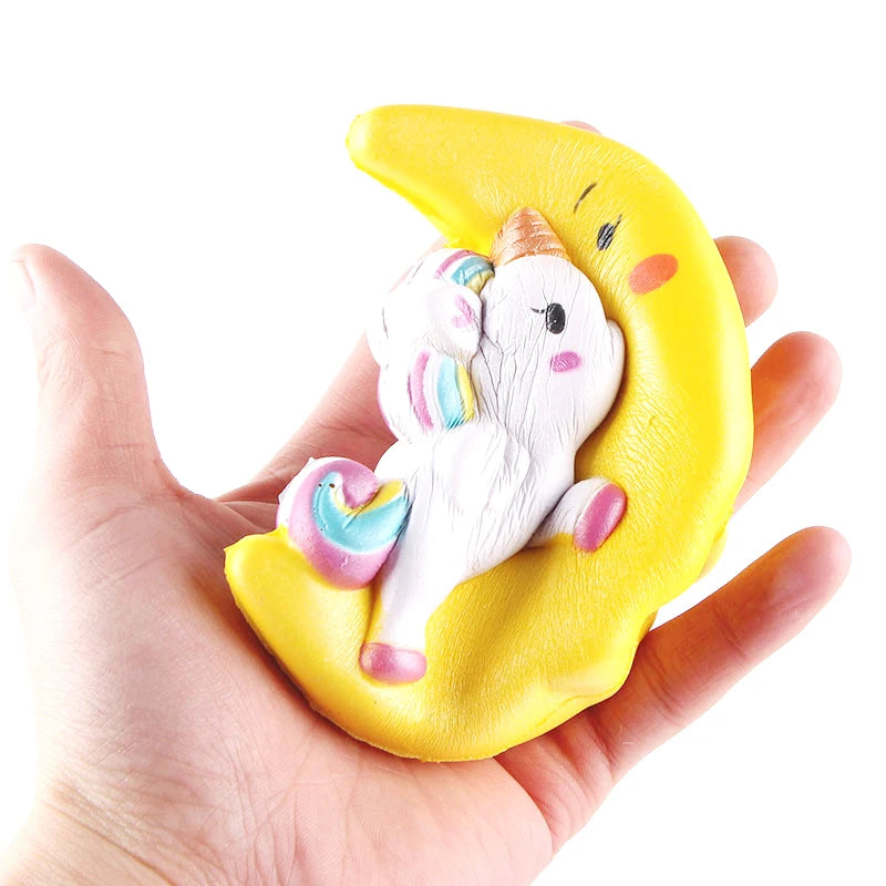 Kawaii Moon Pegasus Unicorn Squishy