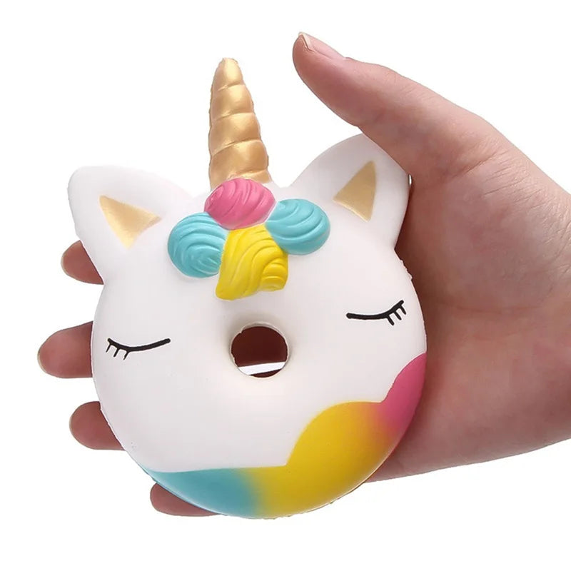 Kawaii Unicorn Donut Squishy