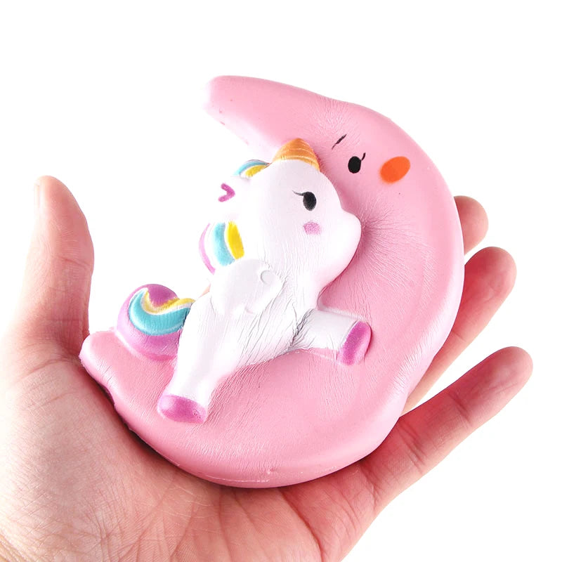 Kawaii Moon Pegasus Unicorn Squishy