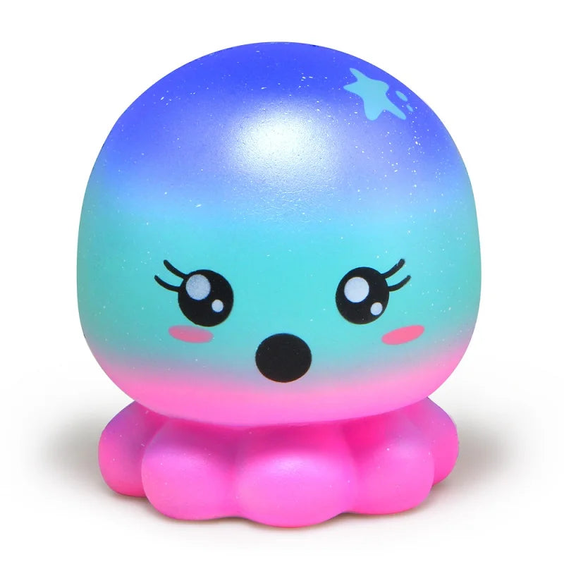 Kawaii Galaxy Octopus Squishy