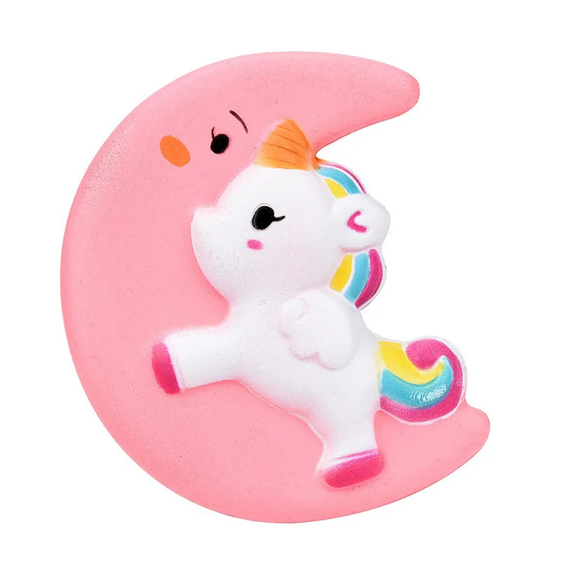 Kawaii Moon Pegasus Unicorn Squishy