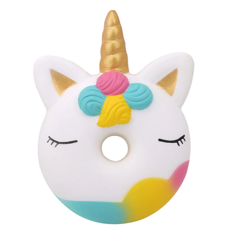 Kawaii Unicorn Donut Squishy
