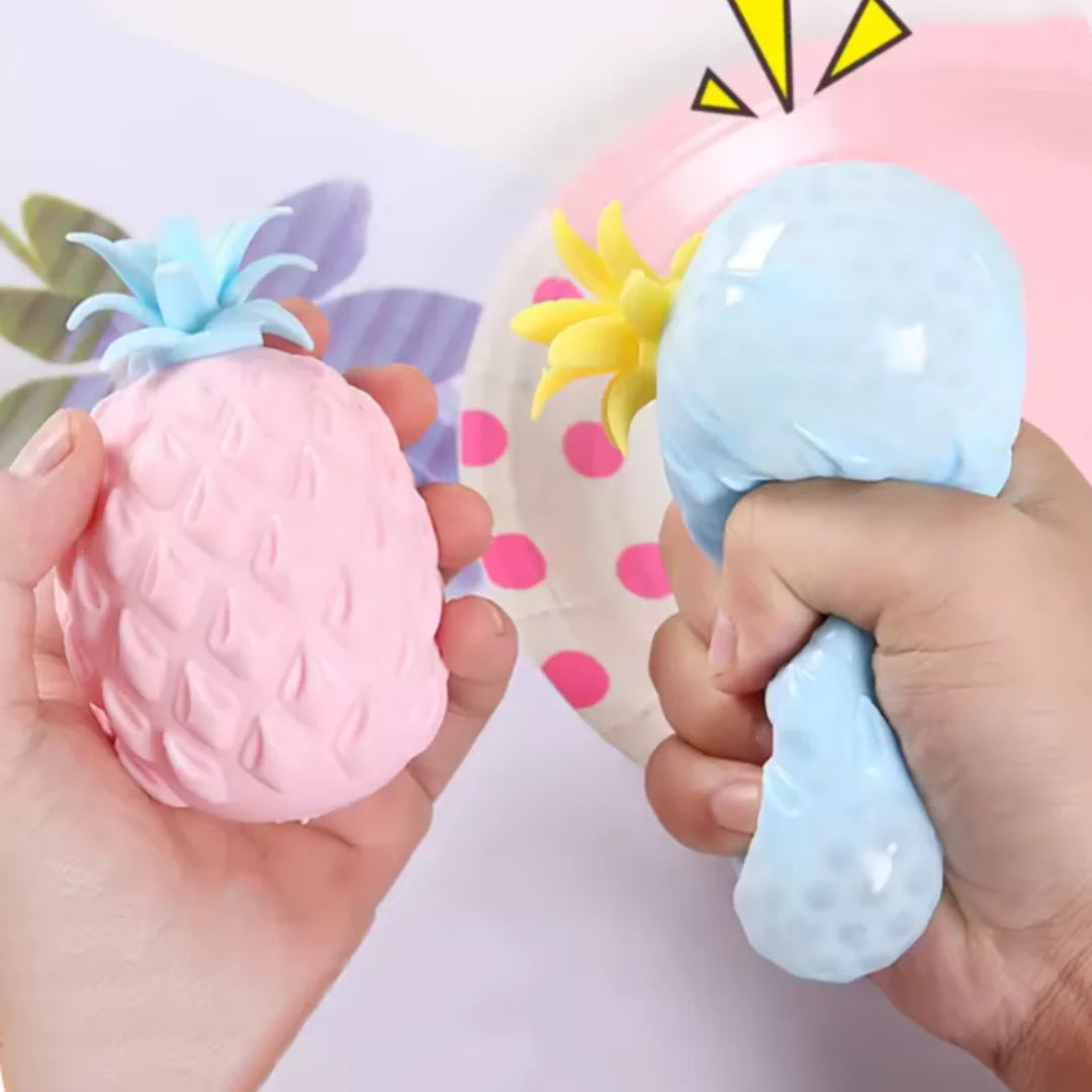 Pineapple Relief Ball Water Squishy