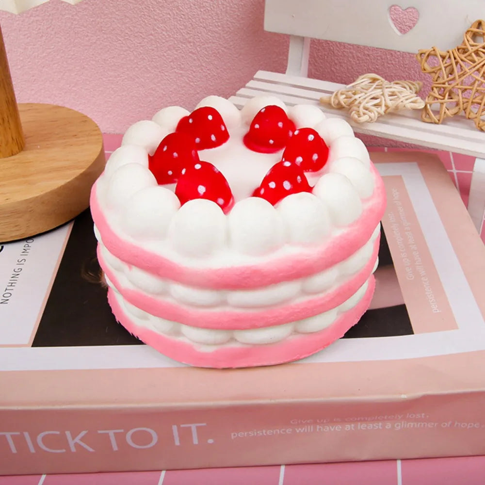 Squishy Strawberry Cake
