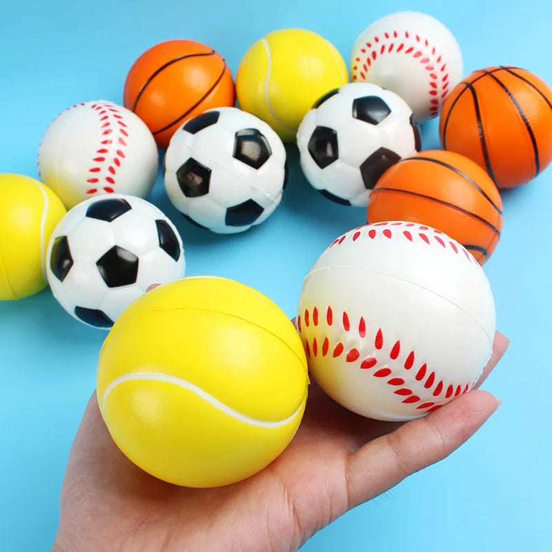 Squishy Ball Football Basketball Baseball Tennis