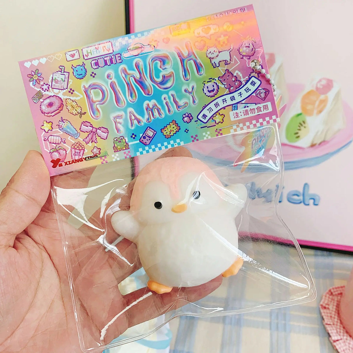 Penguin Pinch Squishy