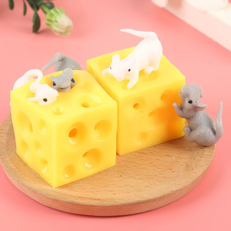 Rat Mice in Cheese Squishy