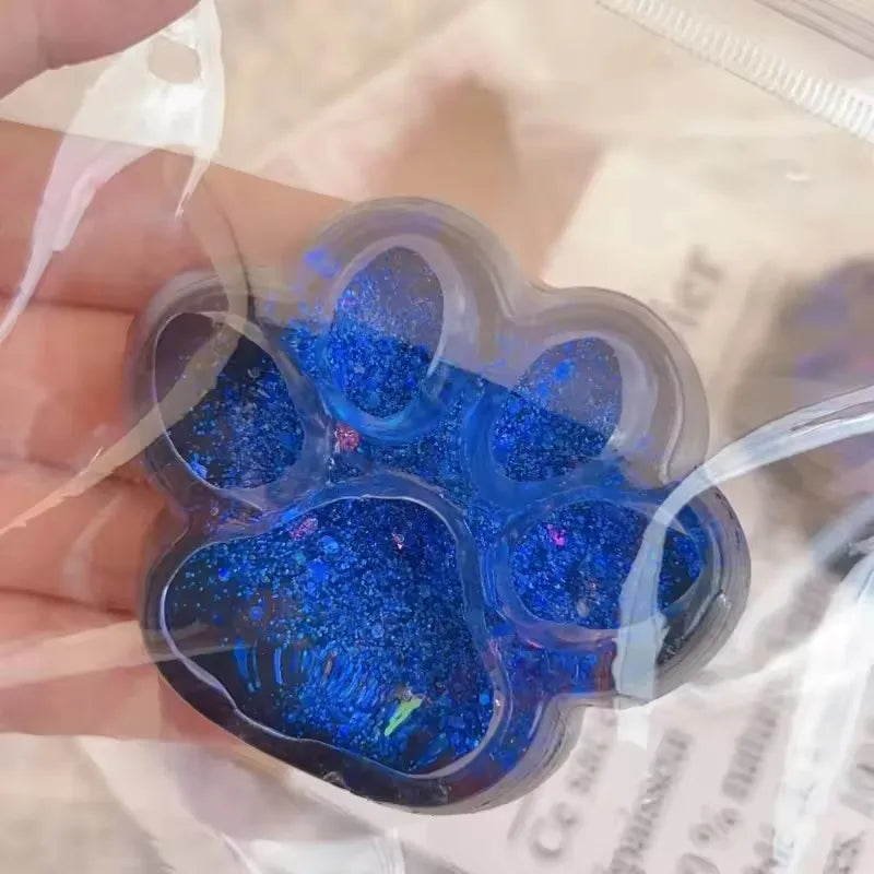 Three Colors Rainbow Cat Paw Squishy