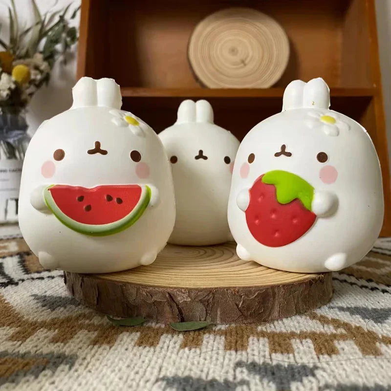 Cute Chick Rabbit Strawberry Squishy Kawaii