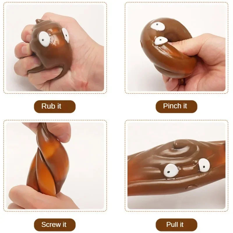 Poop Quirky Squishy Ball 